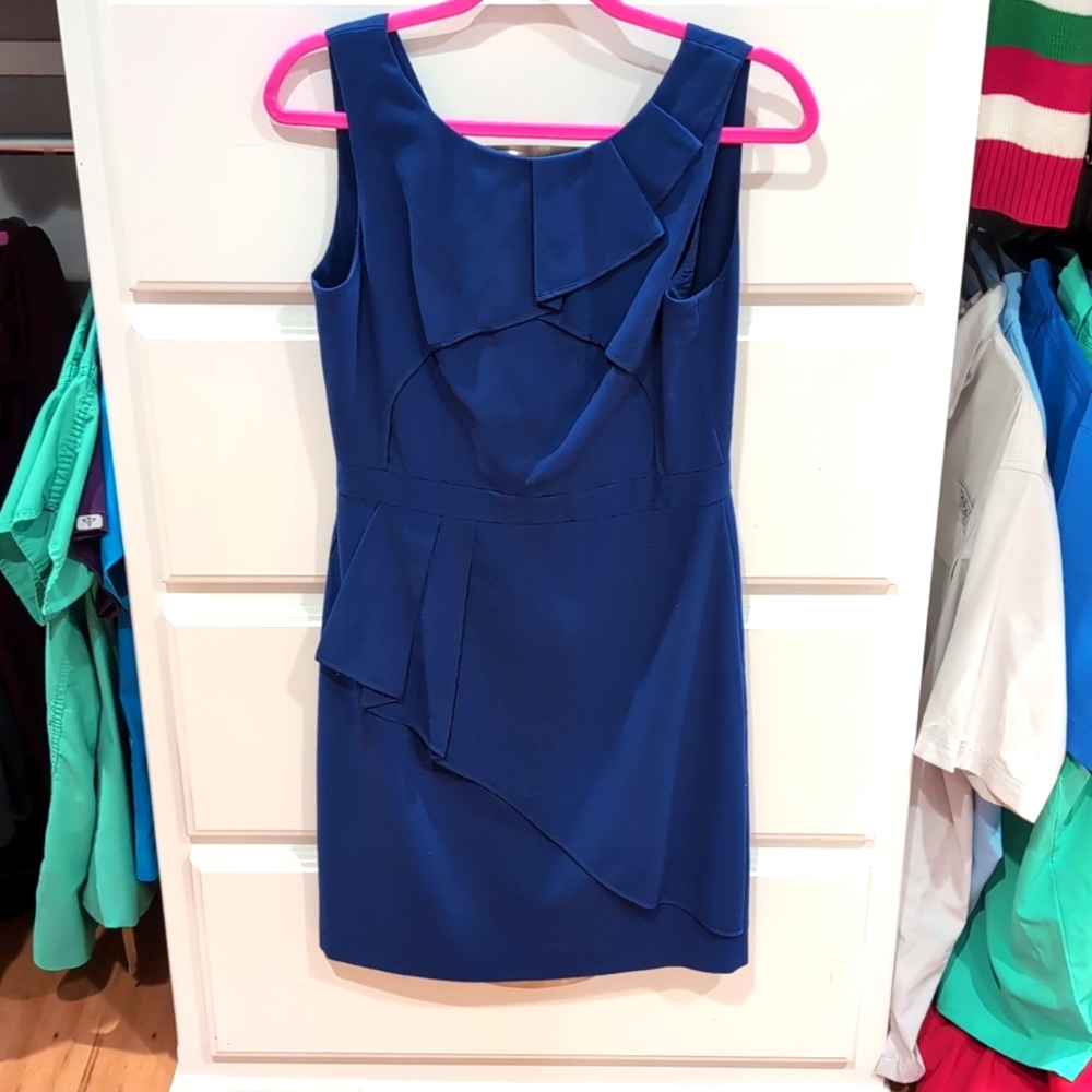 3/$30 BCBG navy work dress